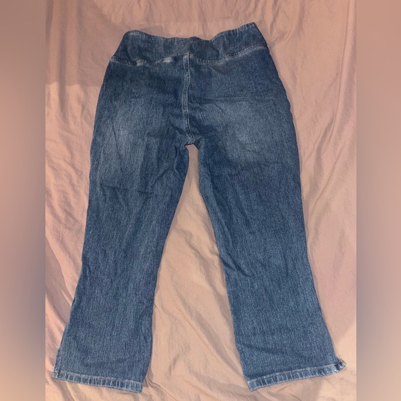 Bella- Kim Gravel Jean Capri’s Women’s size 6 - Picture 4 of 5